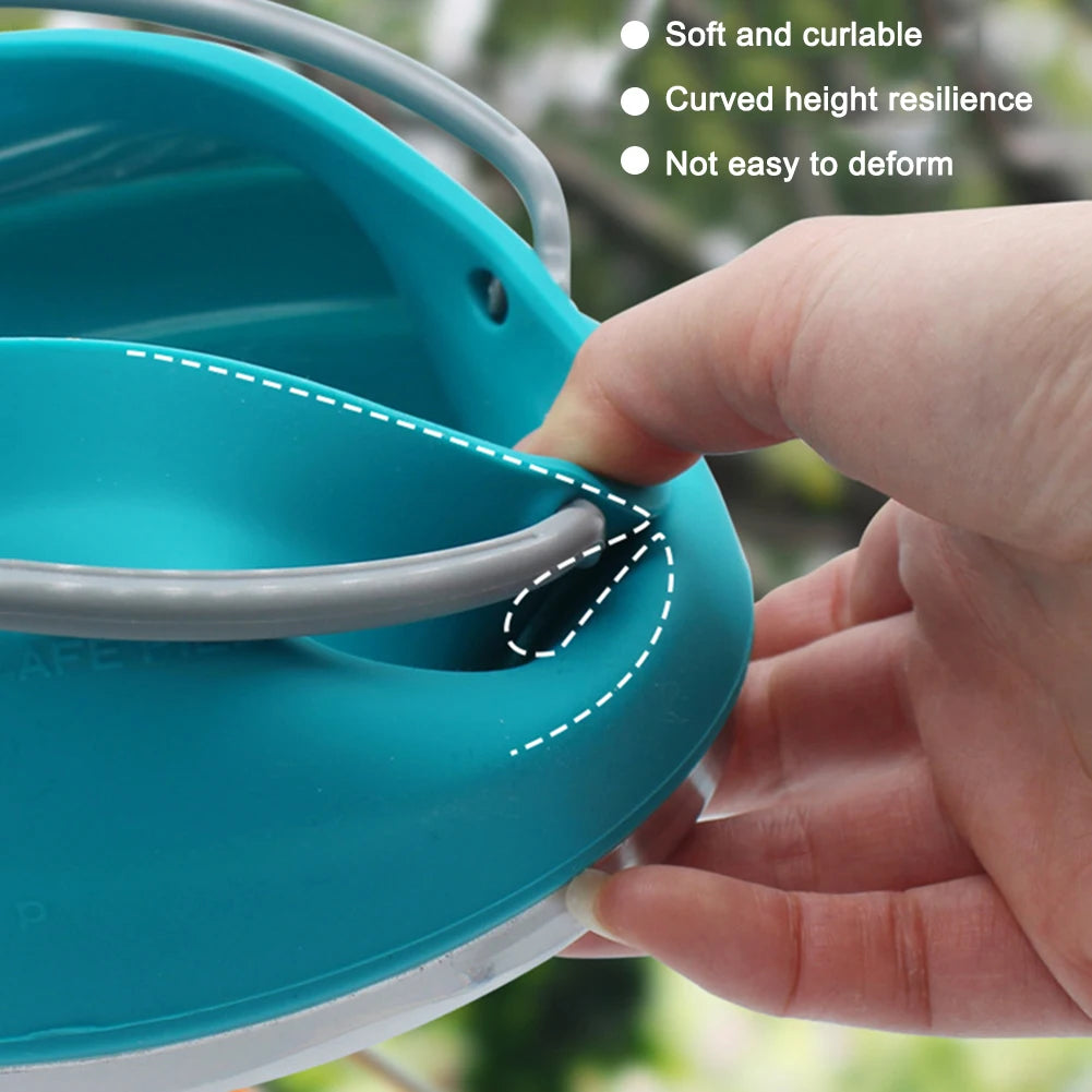 Olla de Silicona Plegable Camping