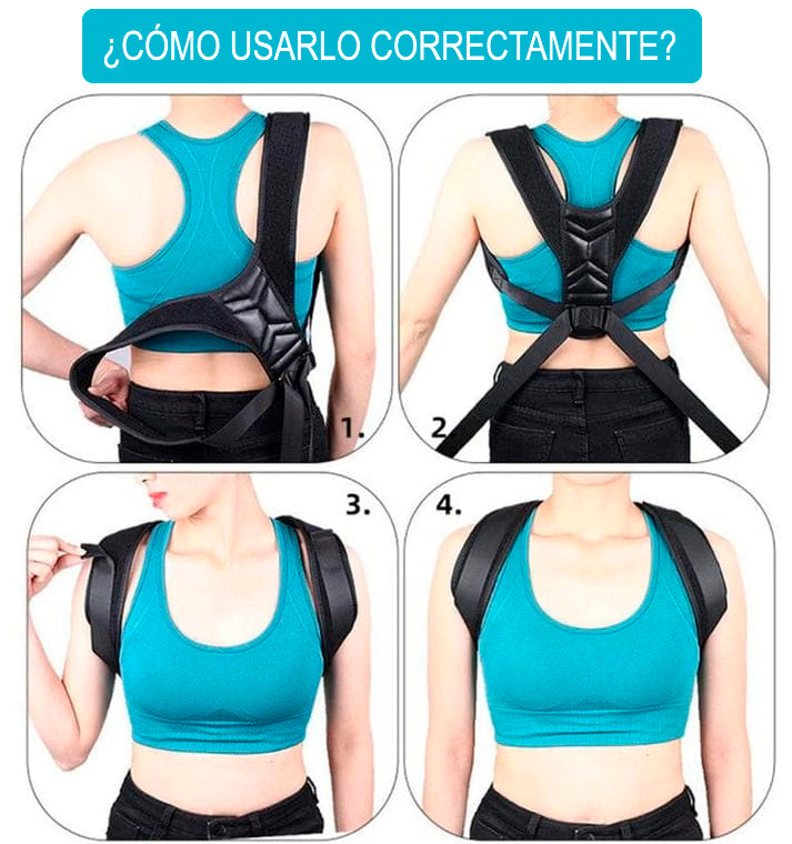 Corrector de Postura Espalda Alta