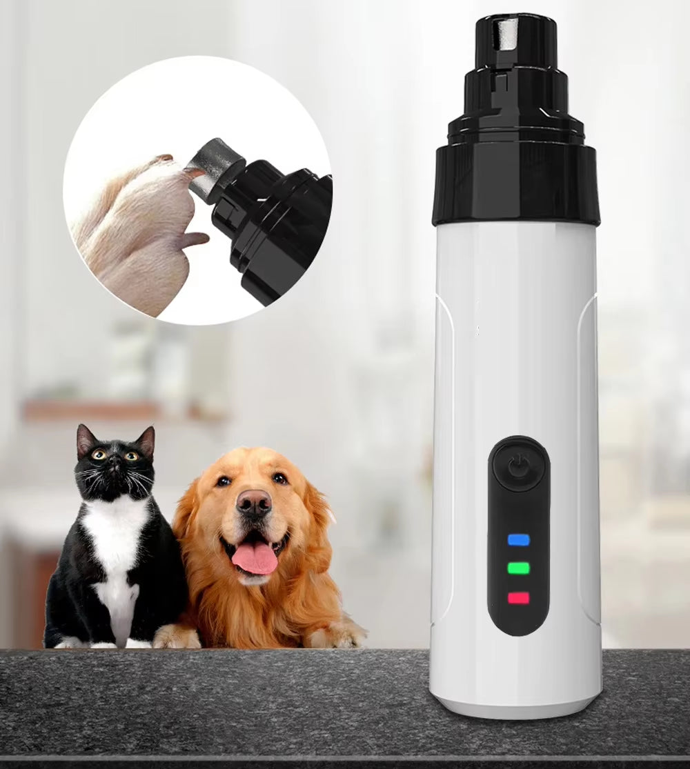 Limadora Eléctrica para Uñas de Mascotas