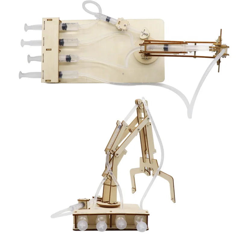 Hydraulic Mechanical Arm Diy Models & Building Toy Science &Education Model Toy for Children Gift Toy
