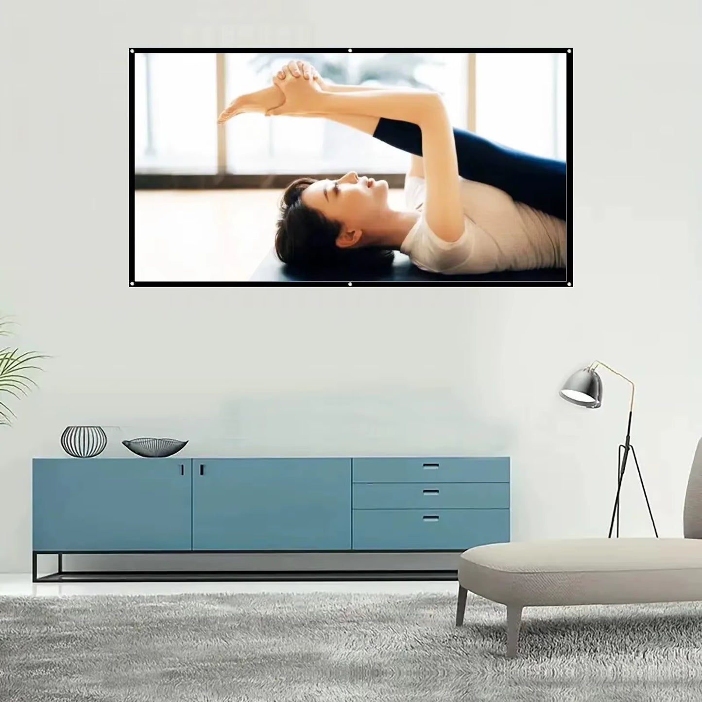 Telón Antirreflejo para Proyector