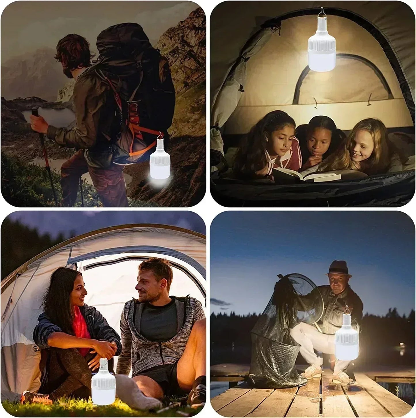 Luz Emergencia Camping
