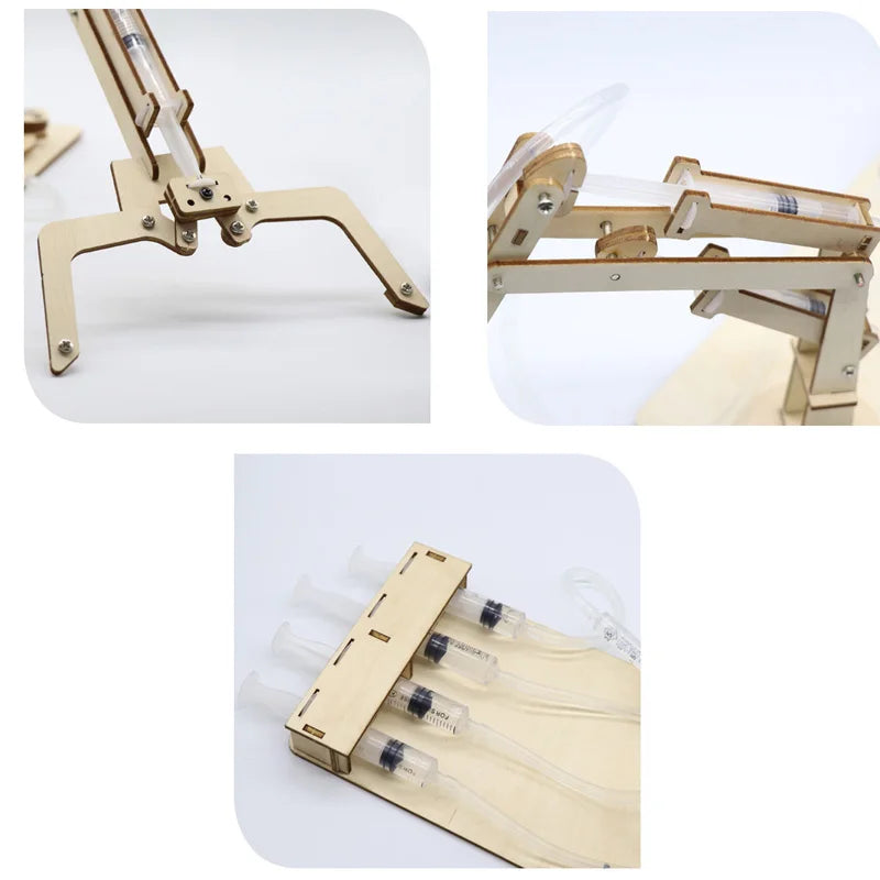 Hydraulic Mechanical Arm Diy Models & Building Toy Science &Education Model Toy for Children Gift Toy