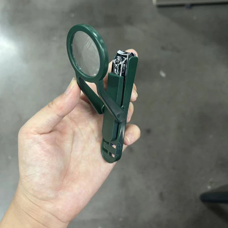 Corta Uñas con Lupa