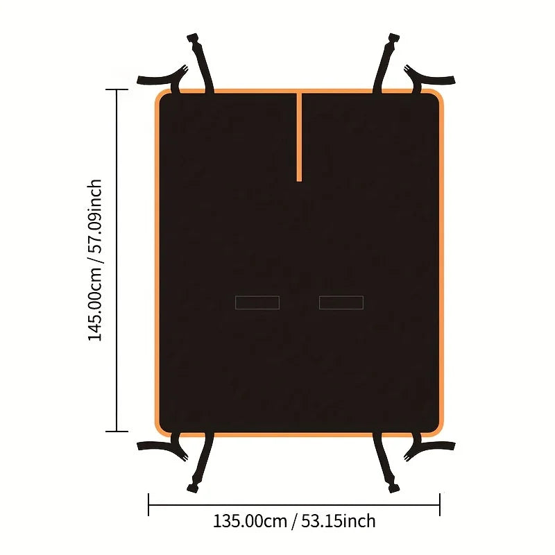 Funda de Asiento de Auto para Mascotas