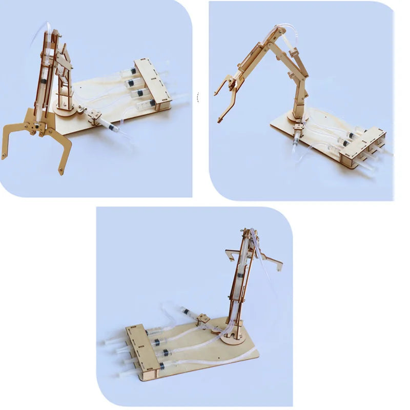 Hydraulic Mechanical Arm Diy Models & Building Toy Science &Education Model Toy for Children Gift Toy