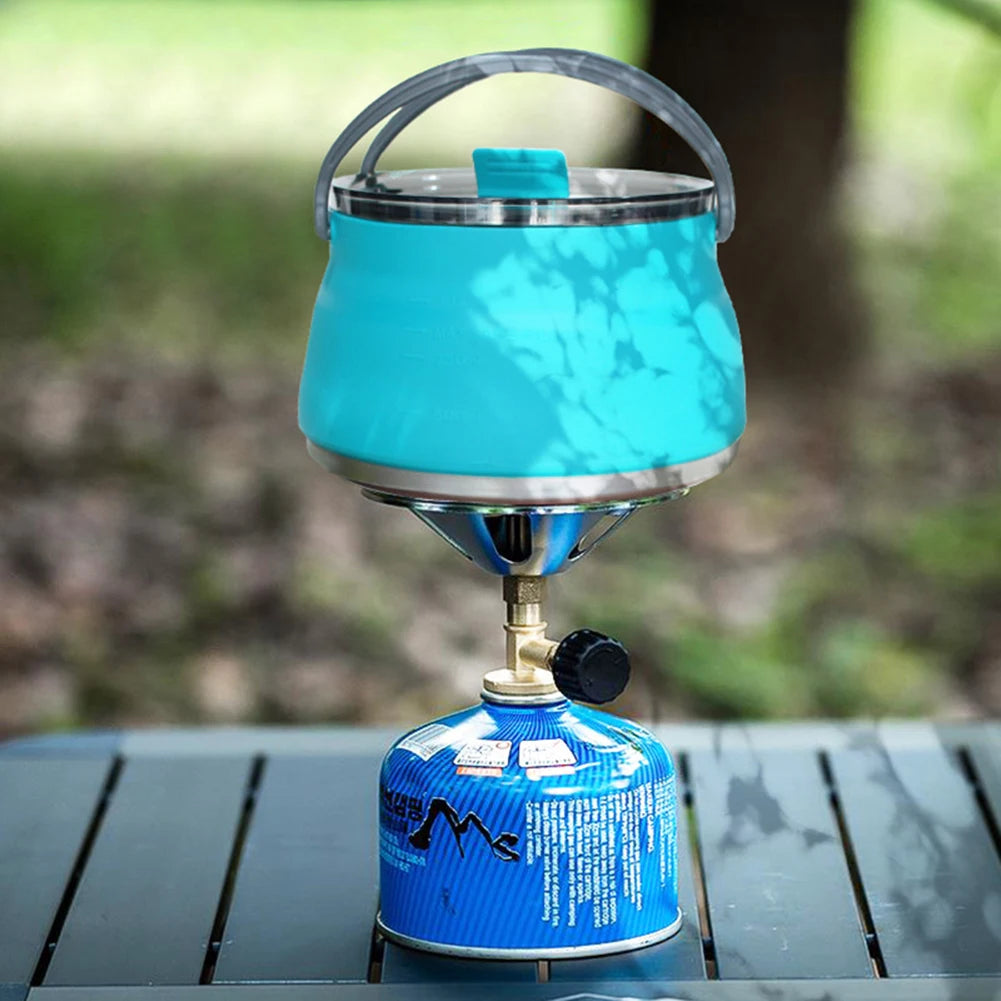 Olla de Silicona Plegable Camping
