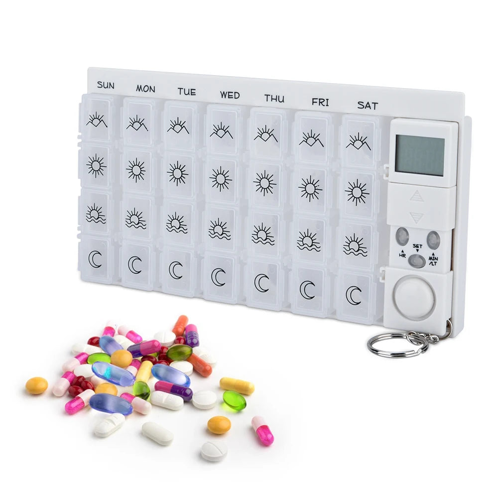 Pastillero Automático con Alarma