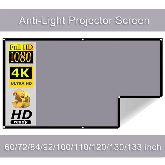 Telón Antirreflejo para Proyector