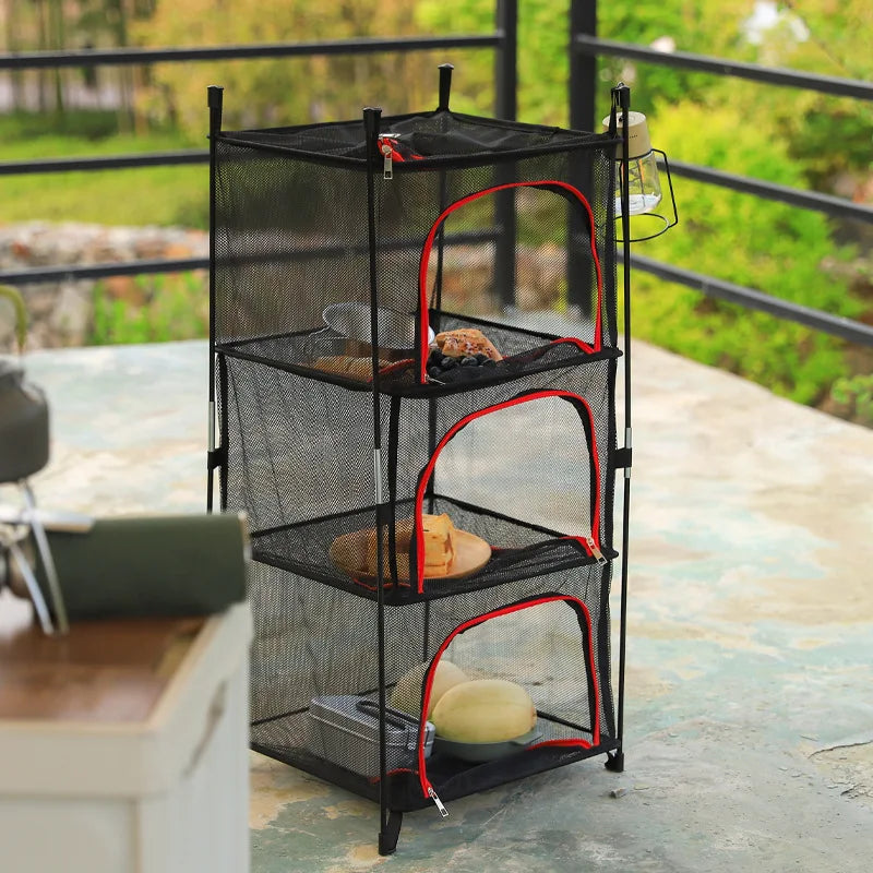 Estante de Almacenamiento Plegable